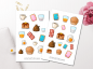 Preview: Sweet Breakfast Sticker Set